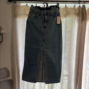 Universal Thread Indigo Denim Skirt